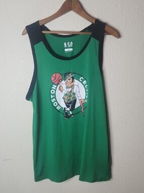 Ultra GAME Boston Celtics NBA Jersey Green Mesh Tank Top Size MEDIUM